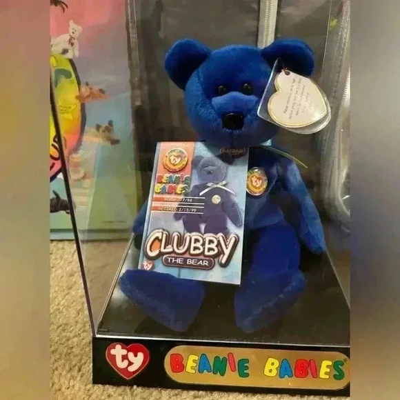 Ty Beanie Babies Platinum Edition Club Kit- Clubby And Princess Diana - Picture 10 of 16